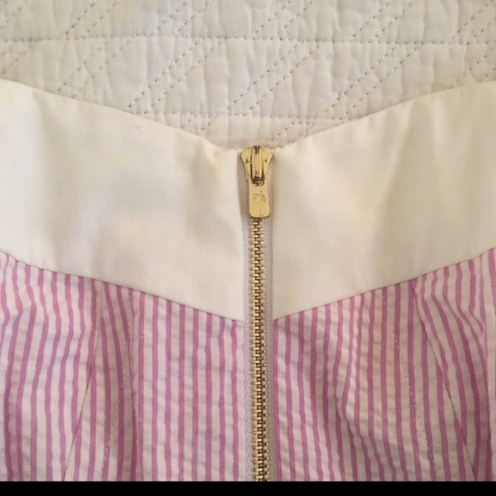 Like New! Adorable Lilly Pulitzer Marisa Striped Halter Dress - Picture 6 of 6